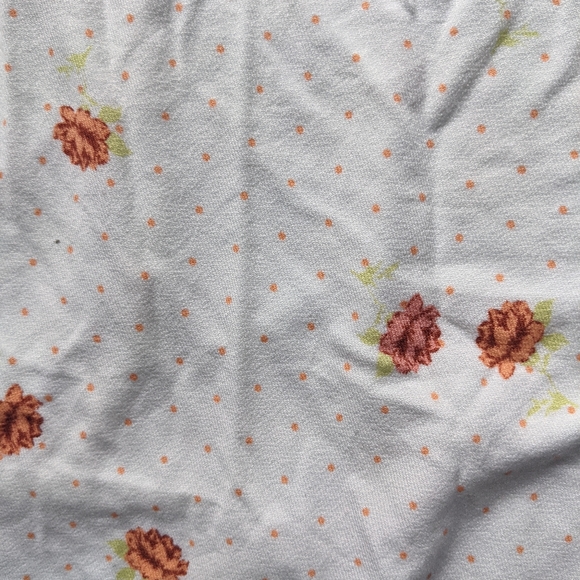 FREE PEOPLE Celia Floral Mini Dress Ivory Combo - Picture 7 of 7